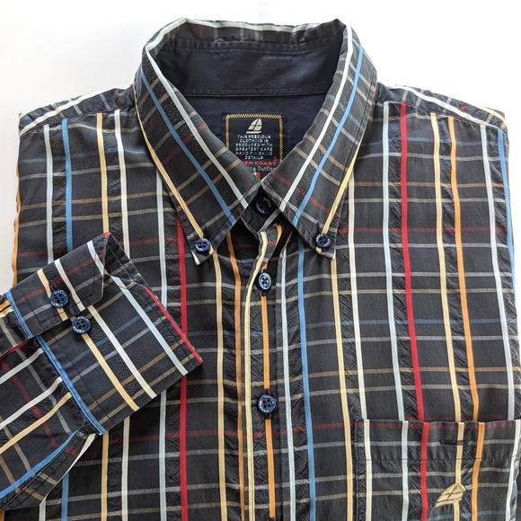 Green Coast Yachting Outfits Technical Button Down Shirt Size XXL - Picture 2 of 11